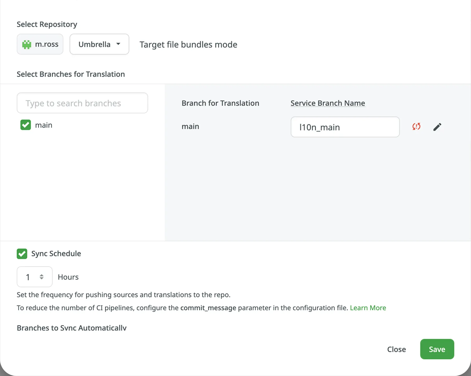 GitHub Integration Unconfigured